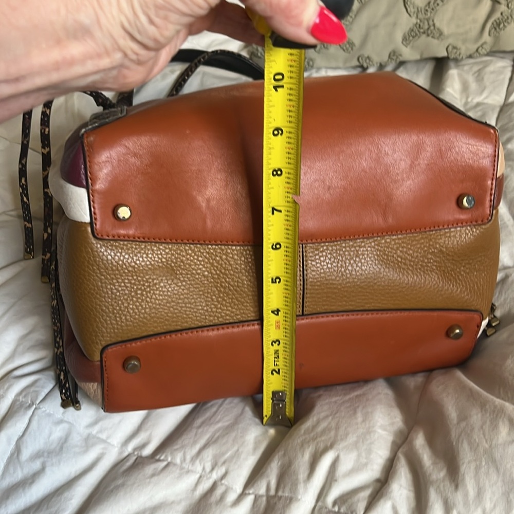 Coach Brown and Tan Shoulder Bag with Leather Straps - Picture 13 of 13
